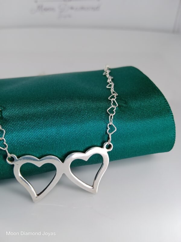 Collar Reyna de Corazones 💚 - Imagen 2