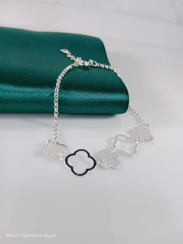 Pulsera Van Cleef plata 925