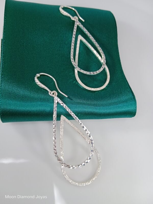 Aretes Doble Gota - Imagen 3