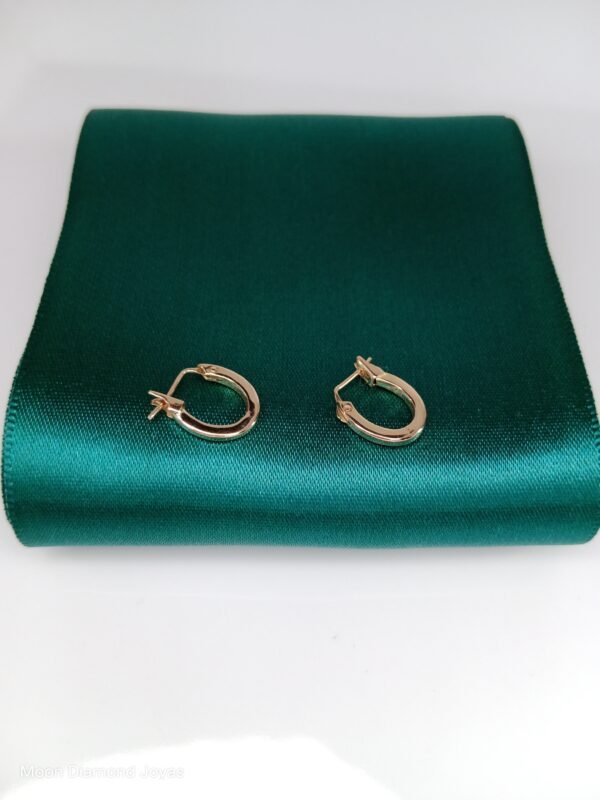 Argollas Chinas Oro 18k - Imagen 3