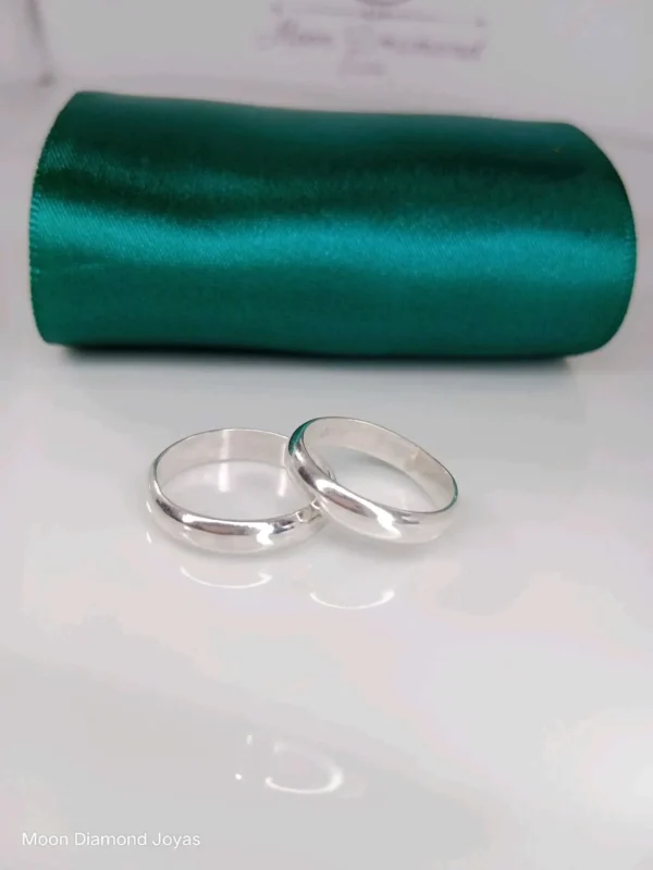 Sortijas Par Plata 950 Par - Imagen 2