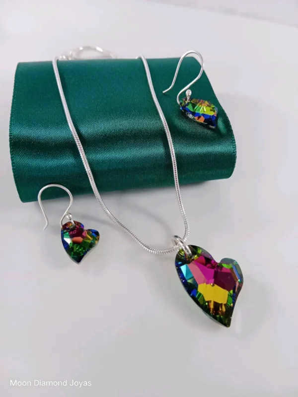 Corazones de Swarovski Tornasol - Imagen 2