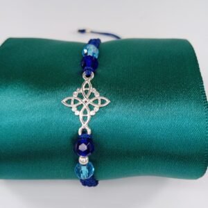 PULSERA NUDO DE BRUJA AZUL