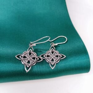 Aretes Nudo de  Bruja