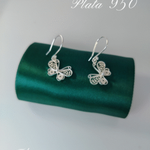 ARETES MARIPOSA FILIGRAN