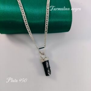 COLLAR TURMALINA NEGRA