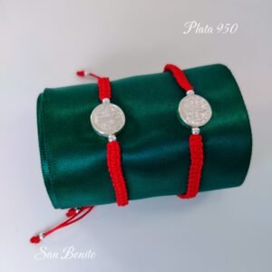 DUO PULSERA ROJA SAN BENITO