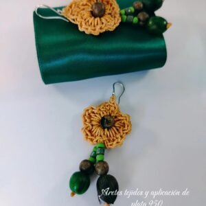 ARETES DE SEMILLAS SECAS