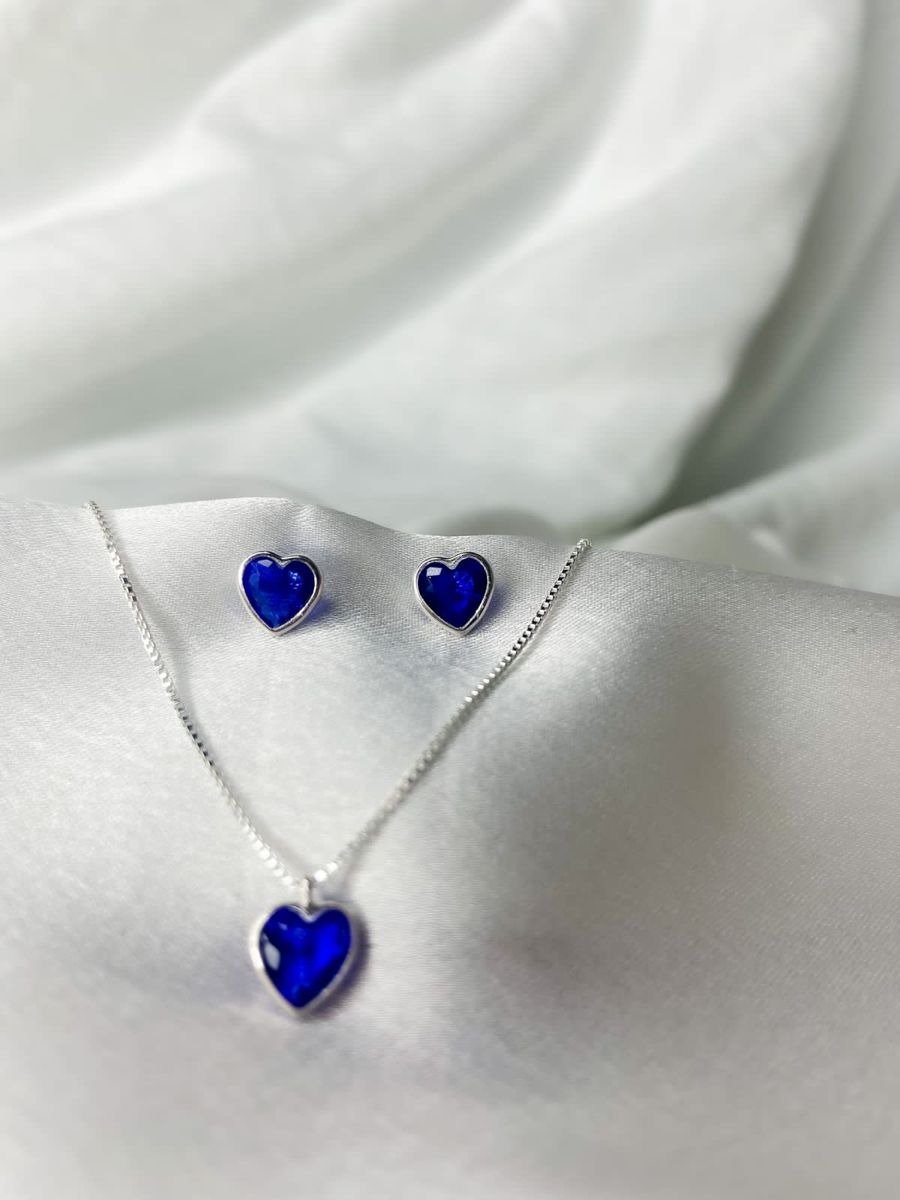 PUNTO DE LUZ CORAZÓN PLATA 925 - Imagen 3