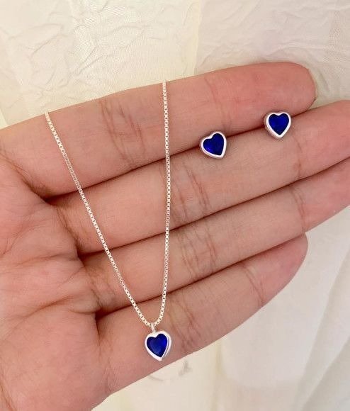 PUNTO DE LUZ CORAZÓN PLATA 925 - Imagen 6