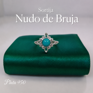 SORTIJA CUARZOS NUDO DE BRUJA